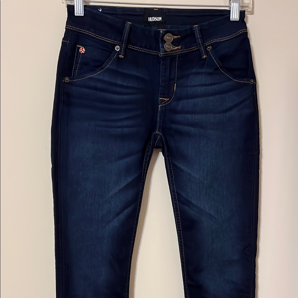 Hudson Jeans Women's Deep Indigo Skinny Jeans